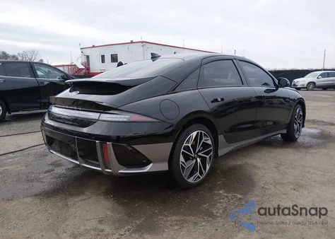 2025 Hyundai Ioniq 6 Limited from USA, damaged, VIN KMHM54AA9SA105162